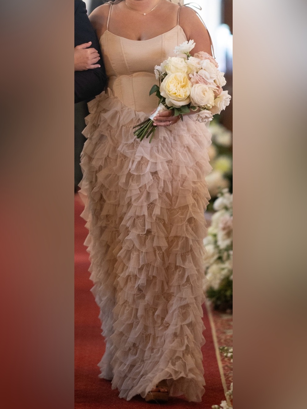 Show Me Your Mumu Champagne Bridesmaid Dress